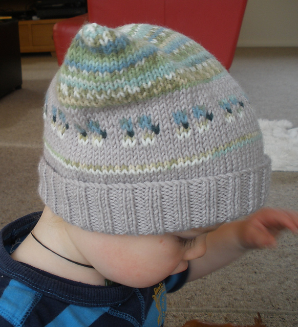 Freddie Fair Isle Teabag Hat