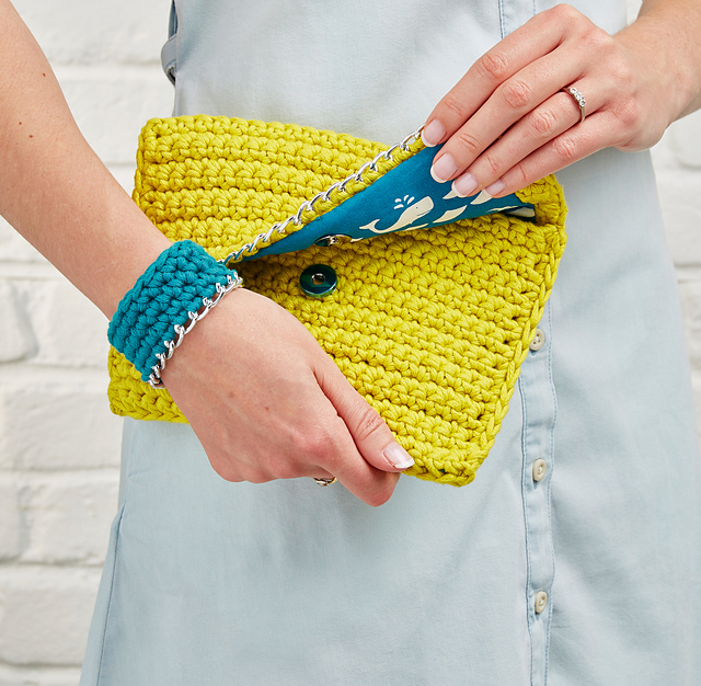 Off The Chain clutch & cuffs