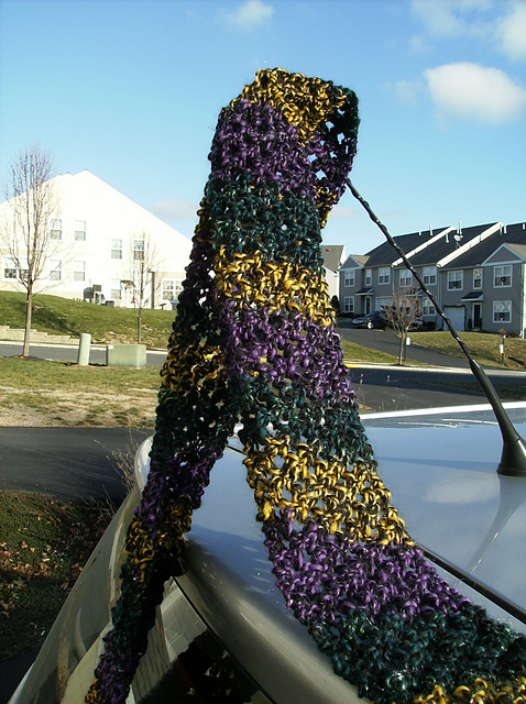 Honeycomb Lace Scarf