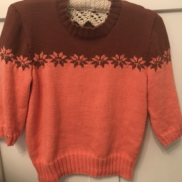 Star Yoked Sweater
