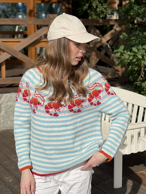 Shrimp Fest Sweater | Summer Design