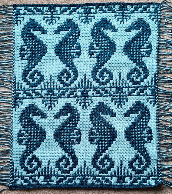 Seahorse Soulmates Mosaic