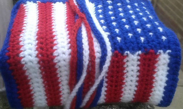 USA flag.