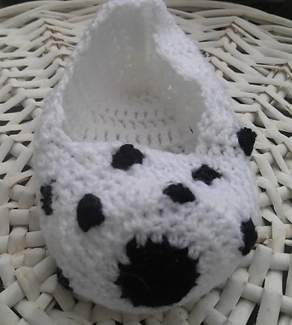 Spotty Dotty Dalmation Slippers