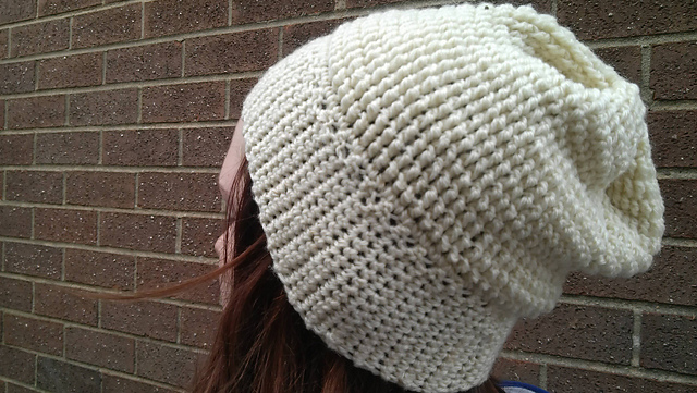 The Good Neighbour slouchie beanie