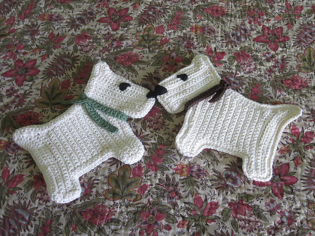 Scottie Potholder #7