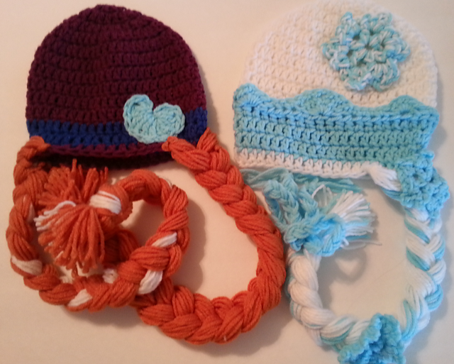 Frozen Inspired Elsa & Anna (All sizes)