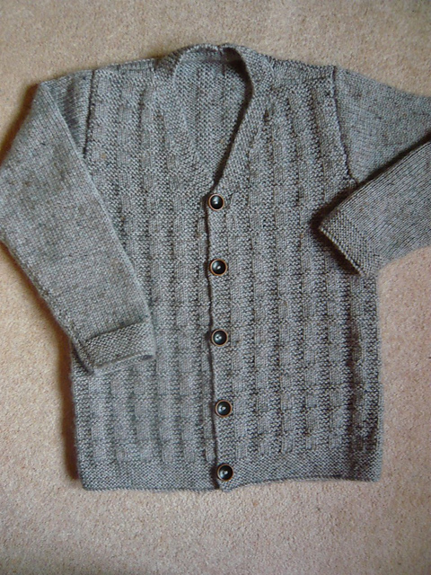 Little Blue Biker Cardie