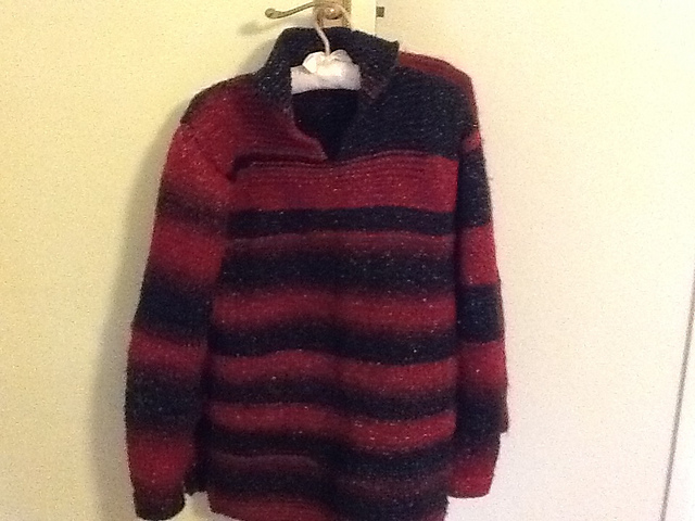Funnel neck jumper