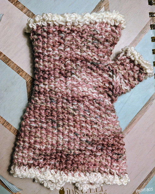 Textured Fingerless Gloves