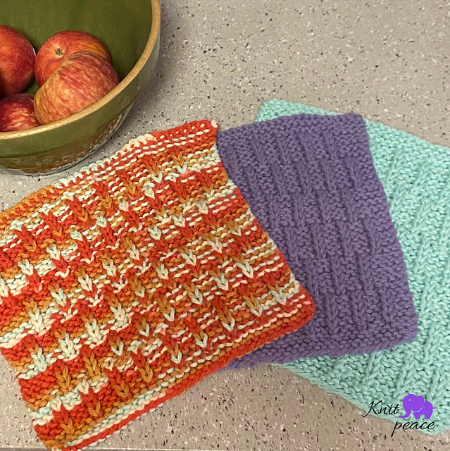 Slip Stitch Dishcloth