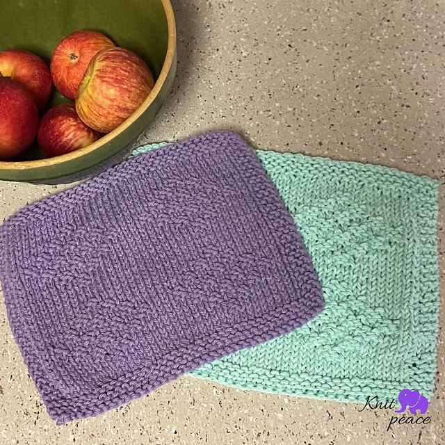 Diamonds Dishcloth