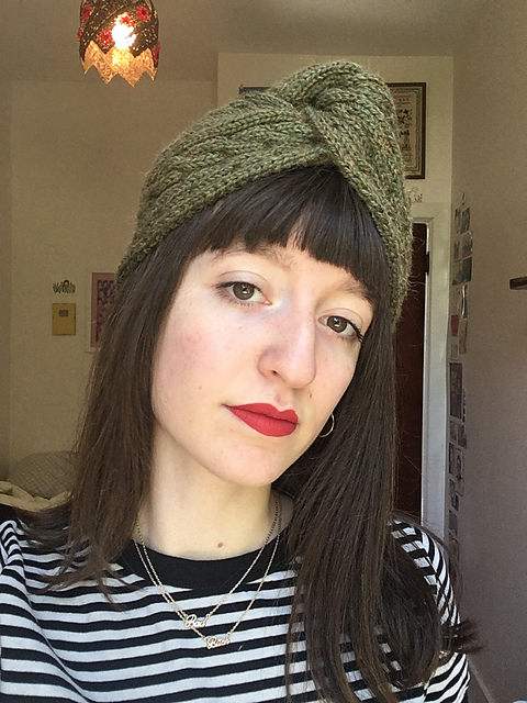 Ravelry: Cable Turban pattern by Australian Women's Weekly
