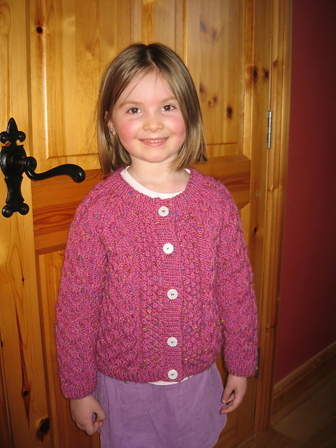 Design E – Hourglass Cable Cardigans