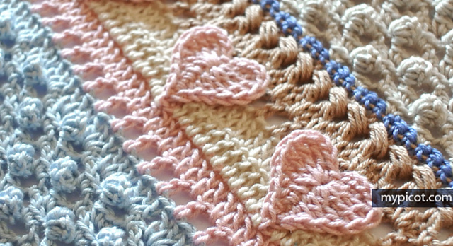 1050 Mixed crochet stitch #1
