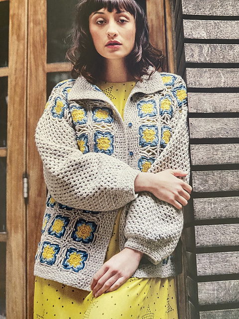 Winter Blooms Cardigan