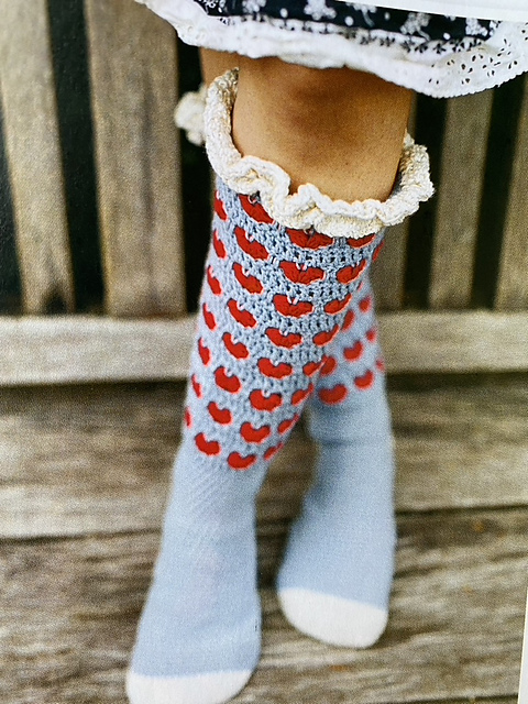 Queen of Hearts Socks