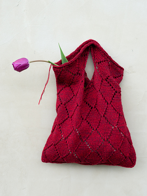 Diamond market bag