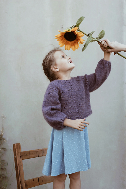 Little girls' short pullover