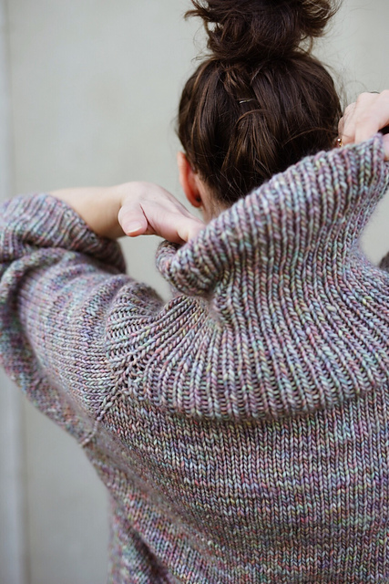 Ravelry: Oversize Unicorn pullover pattern by Neringa Ruke