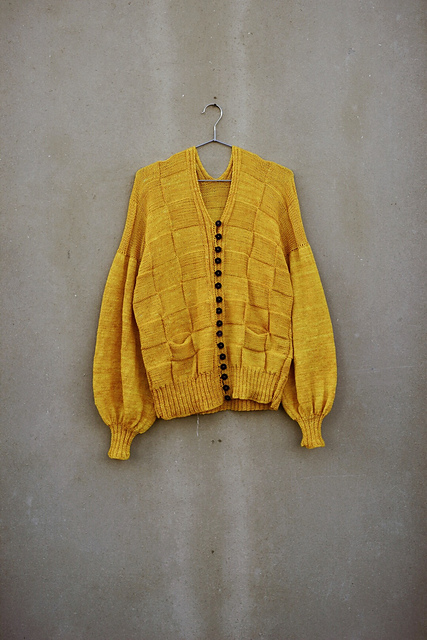 Chess cardigan