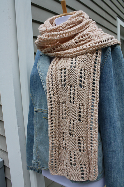 Shafts of Wheat Scarf
