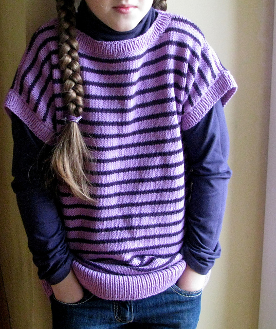 Robe fille aux manches courtes