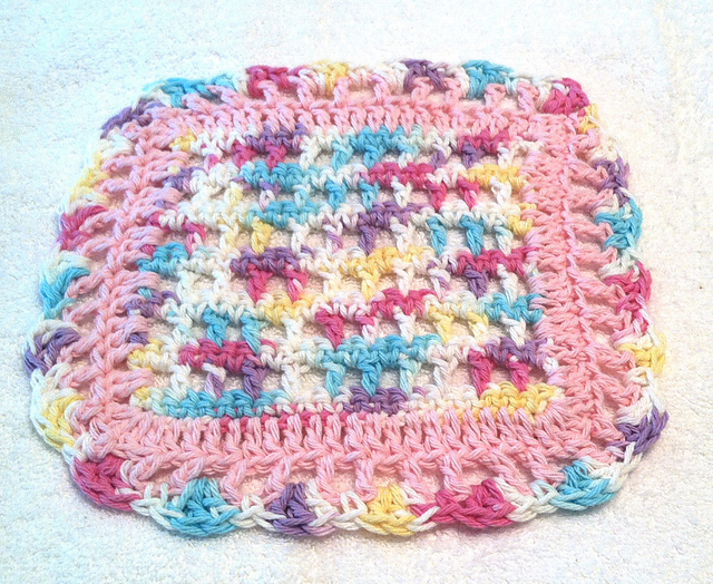 Ruffle Me Up Dishcloth