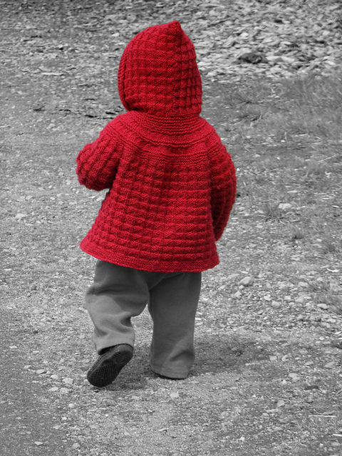 Hooded coat and leggings