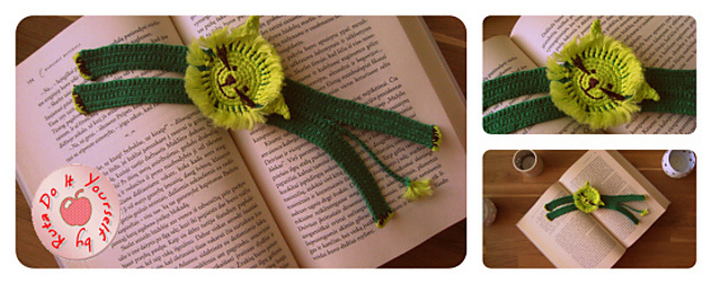 Green Lion Bookmark
