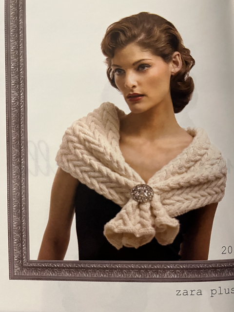 Cabled Scarf