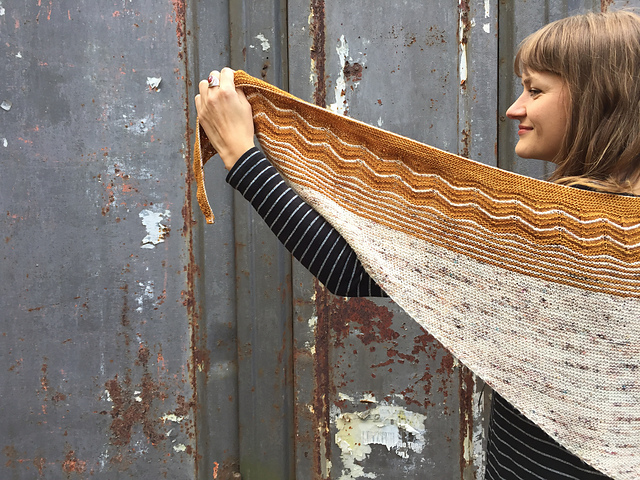 Autumn Drizzle Shawl