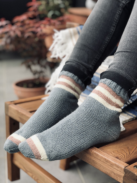 Roller Stripe Socks