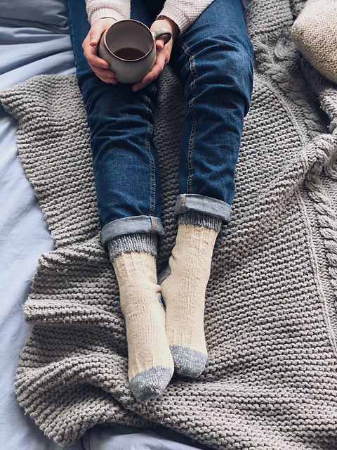 Vanilla Silk Socks