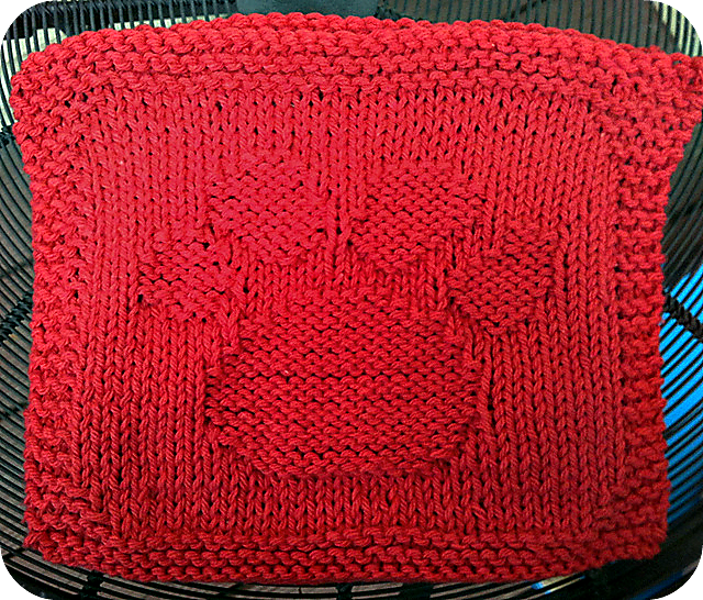 Pussyfoot Pawprint Washcloth