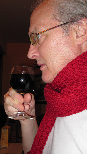 Manly Scarf #2: Woolly Mammoth Scarf