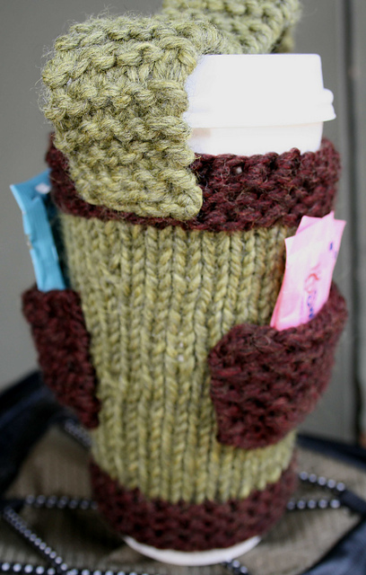 Coffee is Life - knitted version