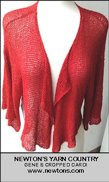Gene B Cropped Cardigan