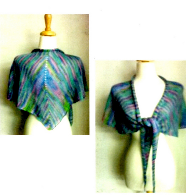 Spiral Wedge Shawl