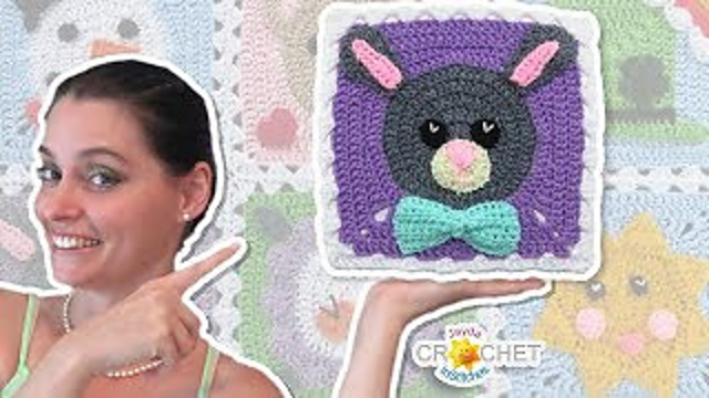 Bunny Rabbit Blanket Square April 2017