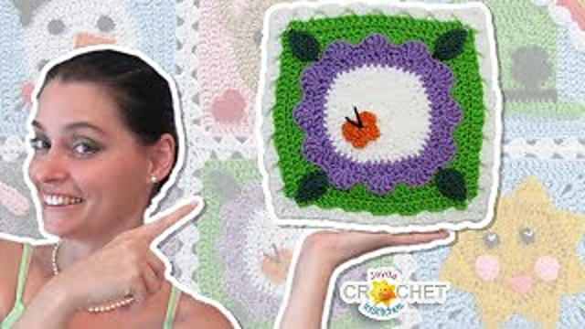 May Flower Blanket Square May 2017
