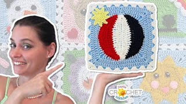 Beach Ball Blanket Square July 2017
