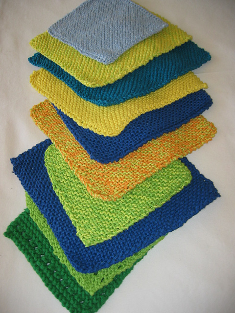 Bev's Fave Knit Bazaar Dishcloth