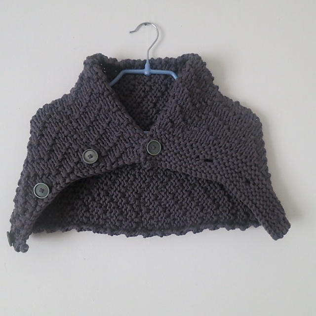 Snood au point de chevrons