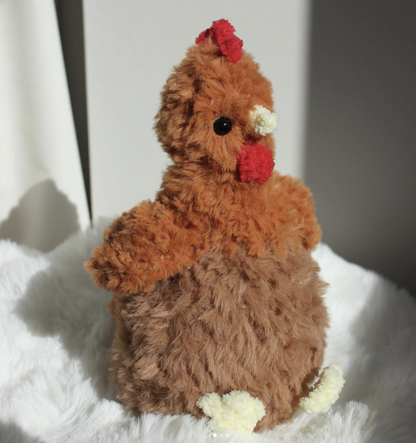 Chubby Rooster Chicken Plush