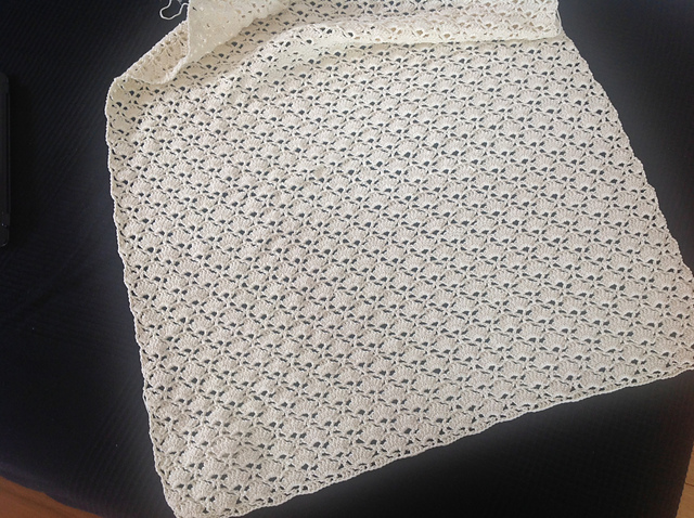 Baby Lace Effect Shawl