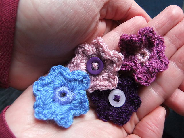 simple Spring flower