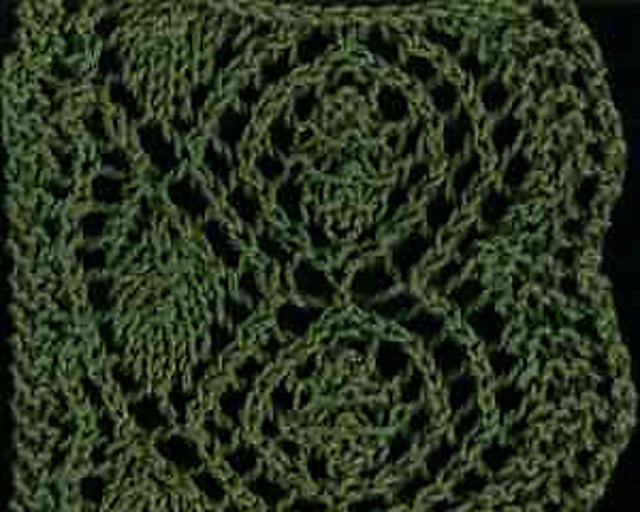 "Garter Snakes with Eggs in Branches" Lace Border