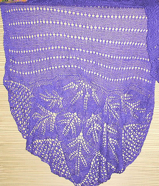 Jennifer's Garden Shawl