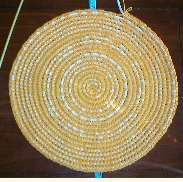 spiraling placemat